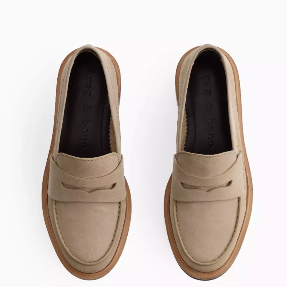 Rag & Bone Slayton Tan Loafers